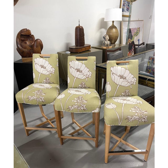 Donghia Bar Stools For Sale In Palm Springs - Image 6 of 14