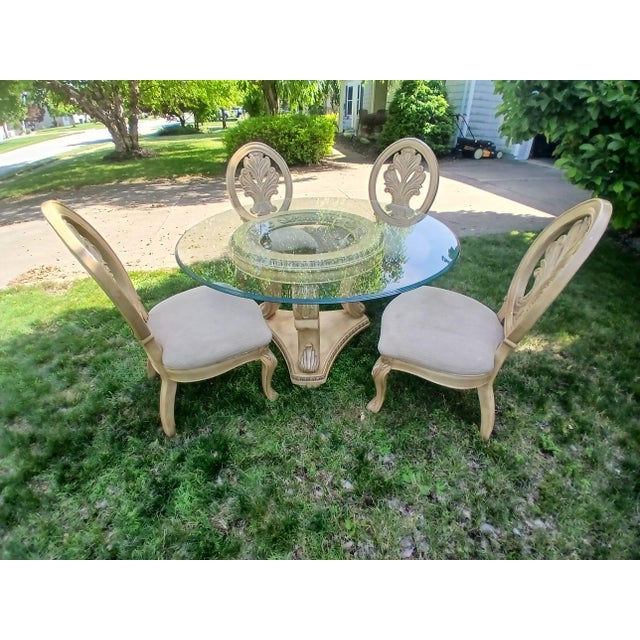 Vintage Italian Renaissance 5pc Dining Set For Sale - Image 16 of 17
