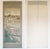 XXL "Fishing Village" by Yoshika, Taisho Japanese Silk Scroll Painting, in Original Wooden Case For Sale - Image 17 of 18