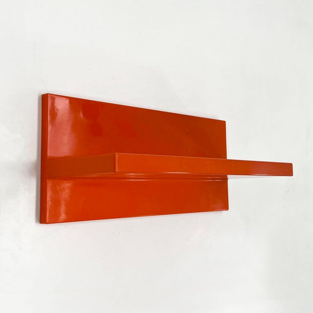 Orange Orange Wall Shelf by Marcello Siard for Kartell, 1970s For Sale - Image 8 of 8