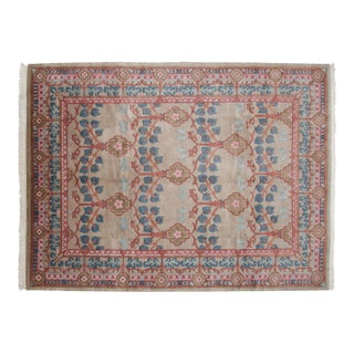 Vintage Indian Arts and Crafts Design Carpet - 8'9" X 11'9" For Sale