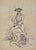 Composition is an Artwork, realized by the Italian Artist Anselmo Bucci, in 1910s. Drawing-pen on paper. Good conditions,...