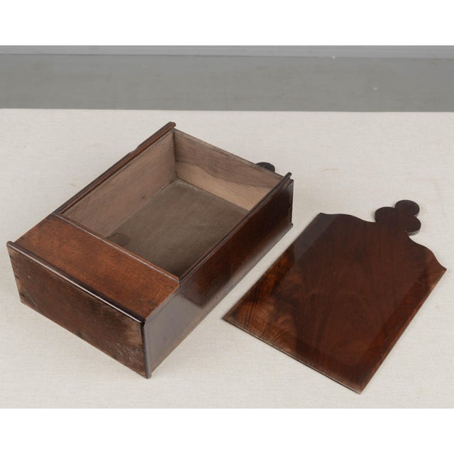 Brown 19th Century French Decorative Box or Fariniere For Sale - Image 8 of 8