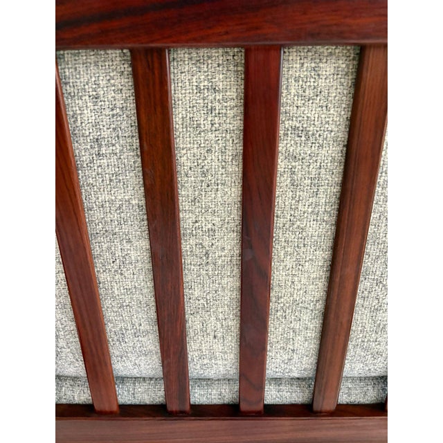 Candidate Lounge Chairs in Afromosia by Ib Kofod-Larsen, Denmark, 1960s, Set of 3 For Sale - Image 10 of 15