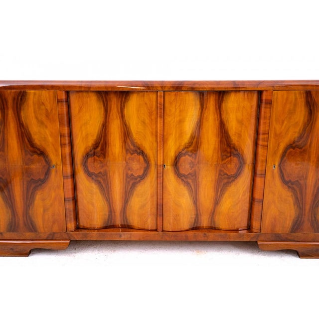 Art Deco Polish Sideboard, 1940s For Sale - Image 15 of 18