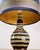 Mid-Century Modern Ceramic Table Lamp with Stripes, 1970s For Sale - Image 3 of 6