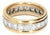 18k Yellow Gold "Oscar Heyman" Ring With Brilliant Cut Diamonds Size 6 For Sale