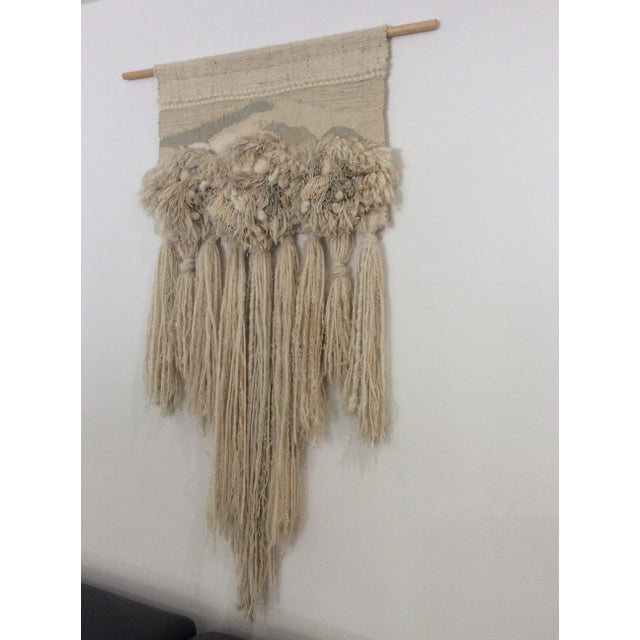 1980s Large Boho Sherri Bingaman Textile/Fiber Art For Sale In Miami - Image 6 of 13