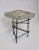 1960s Studio Made Found Object Cement Table With Sculptural Steel Base For Sale In Detroit - Image 6 of 10