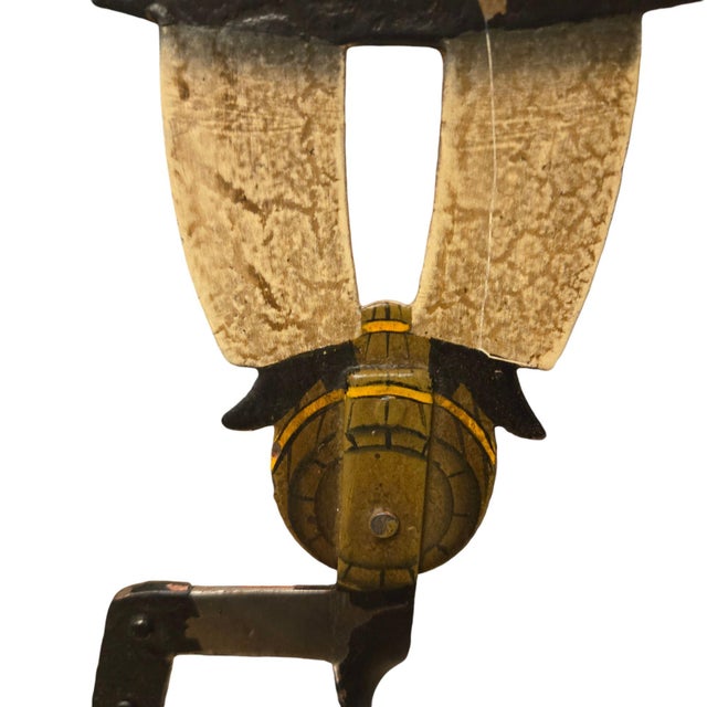 1980s Signal Sailor Metal Folk Art Sculpture Home Decor Balance Toy Beach House For Sale - Image 12 of 12