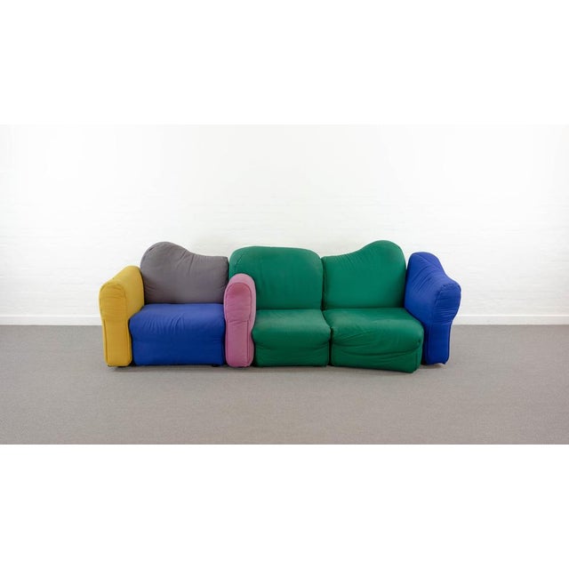 Cassina Modulars Cannaregio Sofa by Gaetano Pesce for Cassina, 1986, Set of 4 For Sale - Image 4 of 18