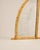 Wood Large Italian Bamboo and Rattan Asymmetrical Arch Mirrors, 1970s, Set of 2 For Sale - Image 7 of 8