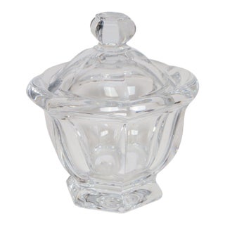 Vintage Baccarat Harcourt Missouri Crystal Lidded Sugar Bowl For Sale