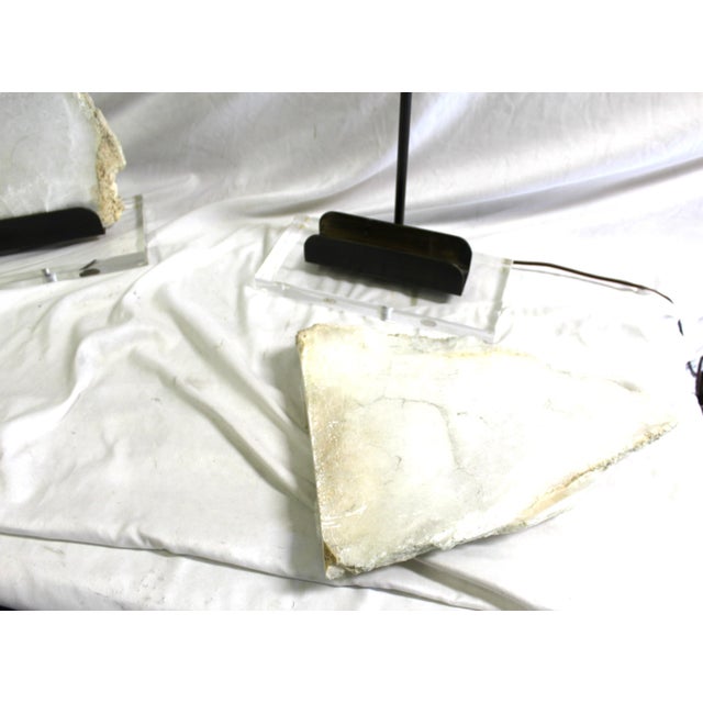 Mid-Century Modern Mid Century/Modern Rock Lamps - a Pair For Sale - Image 3 of 18
