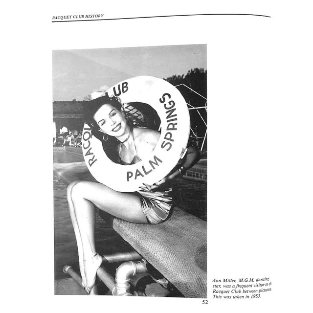 1980s "The History of the Racquet Club of Palm Springs" 1984 Rippingale, Sally Presley For Sale - Image 5 of 10
