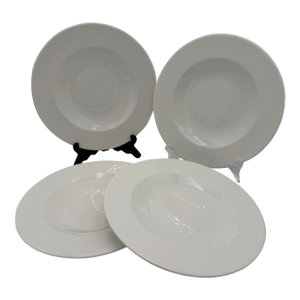 Wedgwood Dinner Plates in Vogue Pattern 10 5/8" - Set of 4