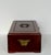 Brown 1950s Chinese Rosewood & Brass Rectangular Jewelry Box For Sale - Image 8 of 9