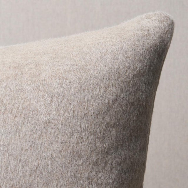 This pillow features Dixon Mohair Weave with a knife edge finish. With a brushed and felted finish, this mohair weave has...