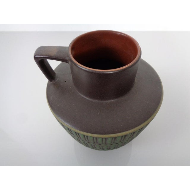 Ceramic Ceramic 2023/20 R Handle Vase from Marzi & Remy, Germany, 1950s For Sale - Image 7 of 18