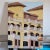 Acrylic painting on tectured canvas with grain and relief surface composition to give it dimension. This building is...