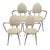 Vintage Metal Chairs by Jacques Hitier, 1950s, Set of 4 For Sale - Image 9 of 9