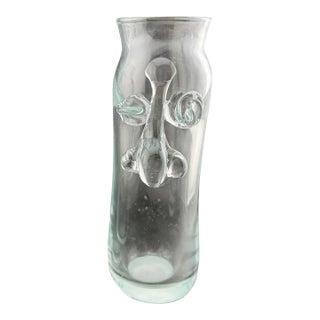 Jody Fine Glass Face Vase For Sale