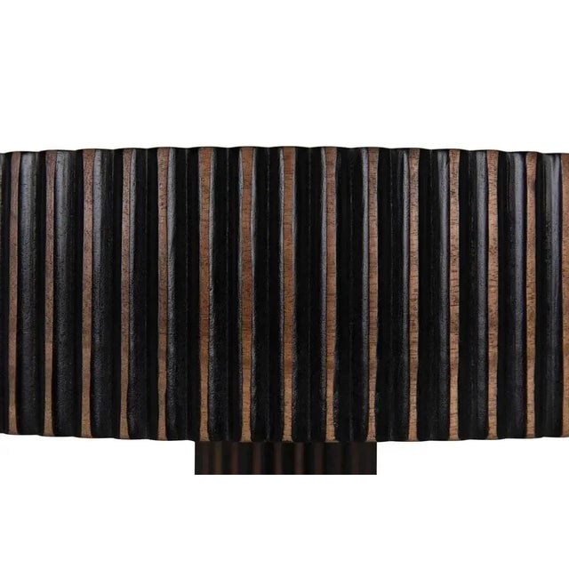 Not Yet Made - Made To Order NOIR Stringata Table For Sale - Image 5 of 5