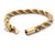 Contemporary Vintage Rope Chain Bracelet 14k For Sale - Image 3 of 3