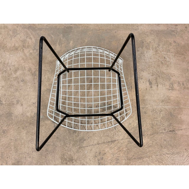 Side Chair by Harry Bertoia for Knoll International, 1980s For Sale - Image 12 of 14