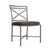 Brown Jordan Venetian Side Chair, Mica frame with Fusion Charcoal fabric For Sale - Image 12 of 12