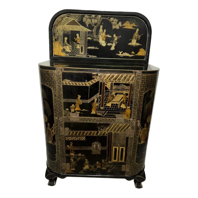 Antique Chinese Mobile Bar, 1900 For Sale