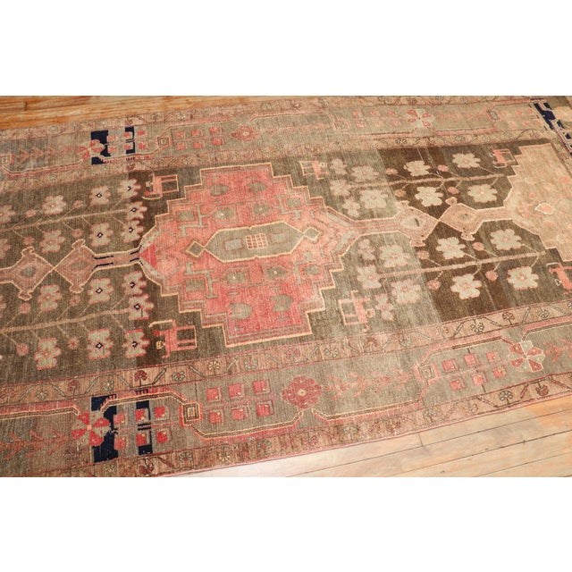Tribal Vintage Persian Gallery Runner For Sale - Image 10 of 11