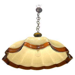 Large Murano Glass Pendant, 1950s For Sale