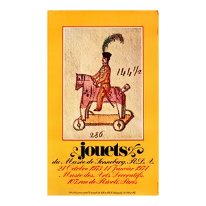 1974 French Exhibition Poster - Jouets, Musée Des Arts Décoratifs