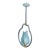1950s Light Blu Murano Glass Chandelier by Barovier E Toso For Sale