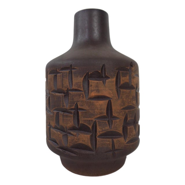 Ceramic Model 3047 Vase from VEB Haldensleben, East Germany, 1960s For Sale