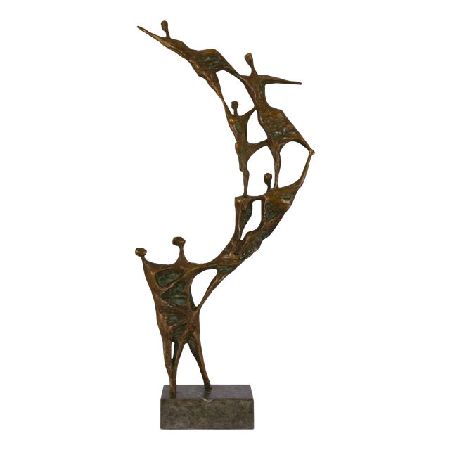 Ursula Hanke-Förster, Balancing Act, 1962, Bronze For Sale