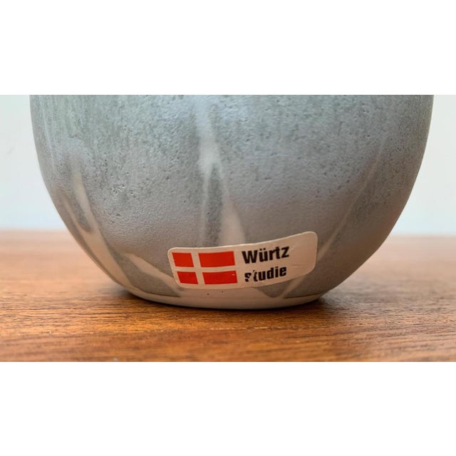 Vintage Danish Vase from Aage and Kasper Würtz For Sale - Image 10 of 14