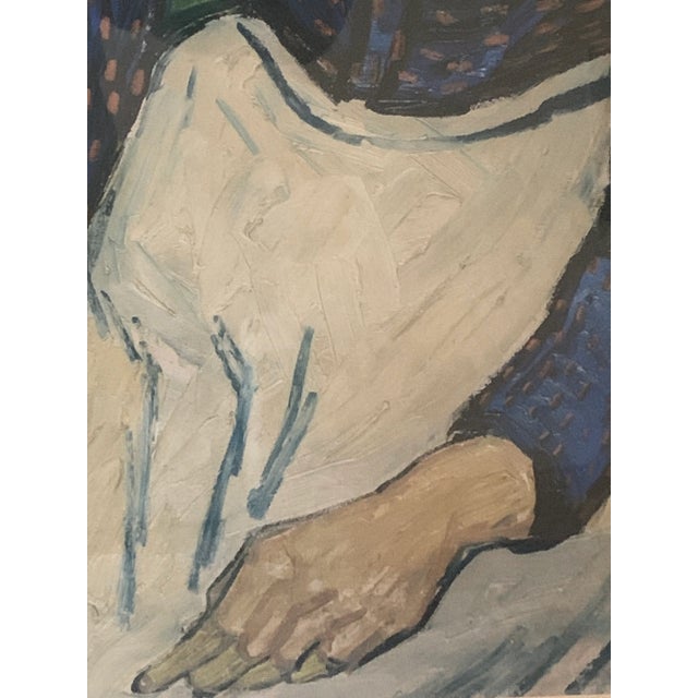 Print - Vincent Van Gogh “Peasant in a Background of Wheat” For Sale In New York - Image 6 of 12