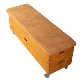 Wooden Vaulting Box, 1960s For Sale