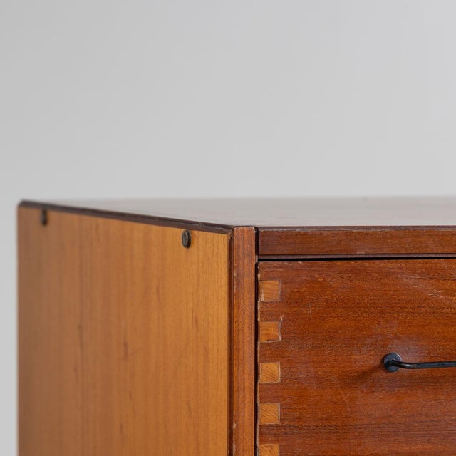 1960s Vintage Wooden Chest of Drawers, 1960s For Sale - Image 5 of 14
