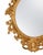 Rococo A Vintage Rococo-Style Gold Oval Wall Mirror For Sale - Image 3 of 11