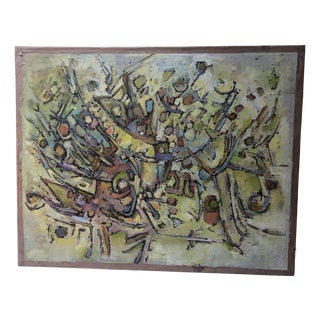 Bissière, Abstract Composition, 1950s, Painting For Sale