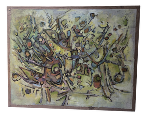 Bissière, Abstract Composition, 1950s, Painting