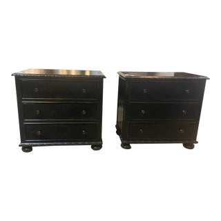 Restoration Hardware French Empire Nightstand - a Pair For Sale