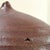 1980's Oxblood Stoneware Ridged Vessel With Nipple Top Opening - Ken Edwards Montana Potter For Sale - Image 4 of 11