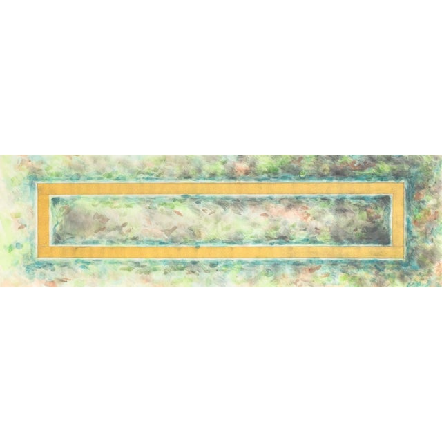 Joseph Lawerence Gardella (American, XX-XXI), Untitled (Geometric Abstraction), Watercolor and Tape on Paper, unsigned,...