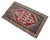 Distressed Low Pile Turkish Yastik Petite Rug Hand Knotted Faded Mat - 24″ X 41″ For Sale - Image 6 of 12