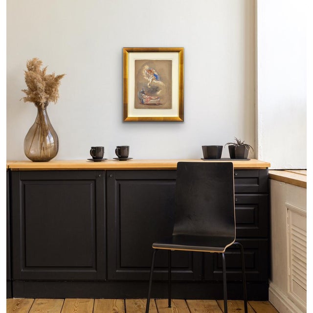 Queen Victoria's Daughter, HRH Princess Alice Maud Mary, Long Life and Happiness, Watercolour Painting, 1860 For Sale - Image 16 of 18