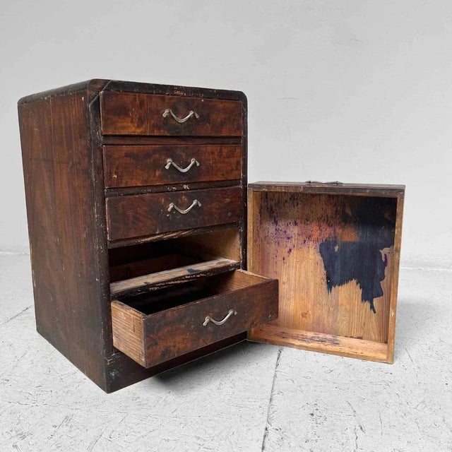 Japanese Meiji Period Chest of Drawers, 1890s For Sale - Image 9 of 10